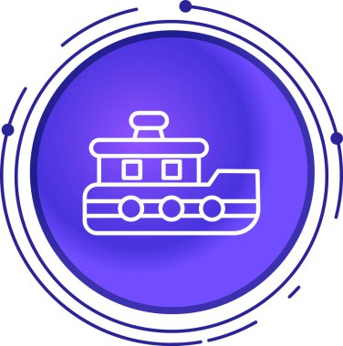 vektör tren istasyonu simgesi