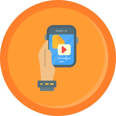 cep telefonu vektör simgesi