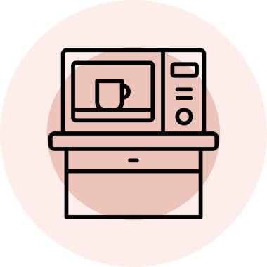 Kahve fincanı. Basit tasarım