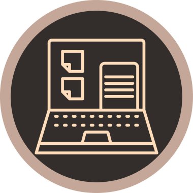 seo modern simgesinin vektör illüstrasyonu