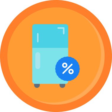 Seyahat çantası vektör simgesi