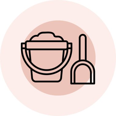 Gıda simgesinin vektör illüstrasyonu