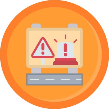 uyarı simgesi vektör illüstrasyonu