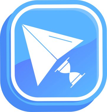 Modern b 'nin vektör illüstrasyonu eksik simgesi