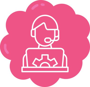 seo modern simgesinin vektör illüstrasyonu