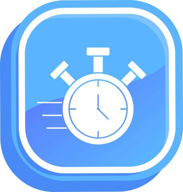 Kişisel ve ticari kullanım için saat vektörü işaret tasarım vektör çizimi..