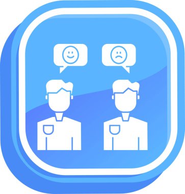 Müşteri servisi. Basit resimleme