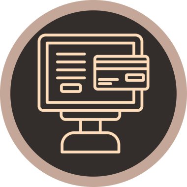 Belge simgesinin vektör illüstrasyonu