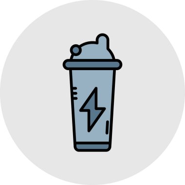 Enerji simgesinin vektör illüstrasyonu