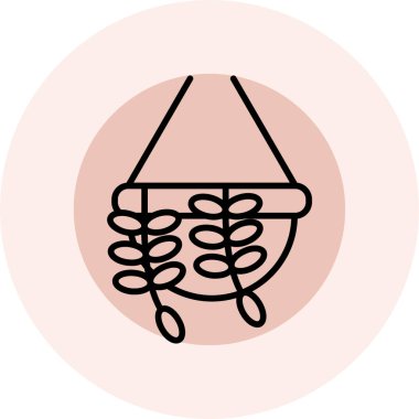 Halat simgesi beyaz arkaplanda izole edildi. Ekstrem spor için ip. Spor malzemeleri. Renkli taslak konsepti. vektör