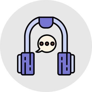 Modern simgenin vektör illüstrasyonu