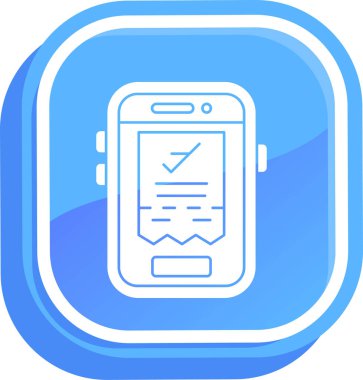 cep telefonu ikonu vektör illüstrasyonu