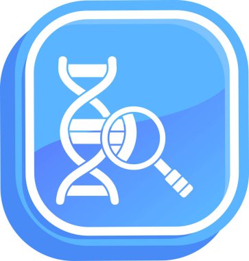 DNA sembollü büyüteç