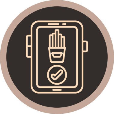 mobil simge vektör illüstrasyonu