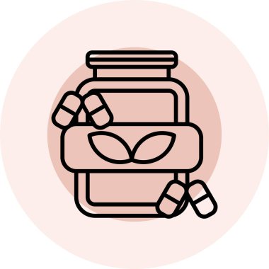 Modern simgenin vektör illüstrasyonu