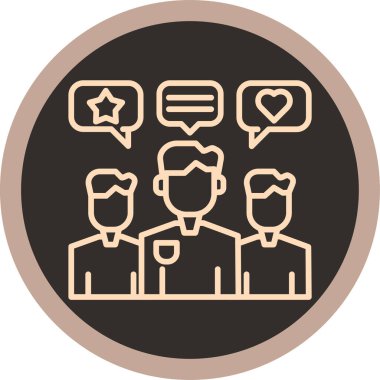 seo modern simgesinin vektör illüstrasyonu