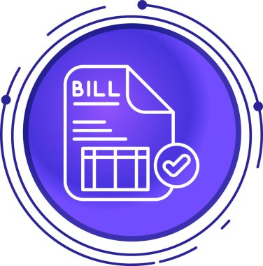 belge vektör simgesi tasarımı