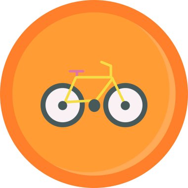 bisiklet ikonu vektör illüstrasyonu