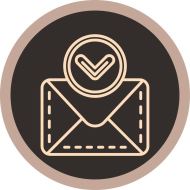 e- posta simgesi vektör illüstrasyonu