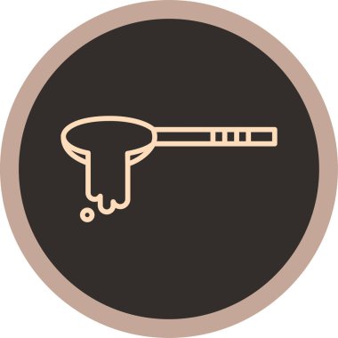 trend biçimi izole edilmiş arkaplanda anahtar simgesi