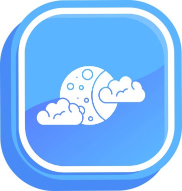 karikatür biçimi izole edilmiş vektör içerisindeki bulut hesaplama simgesi