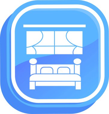 Kanepe. Web simgesi basit illüstrasyon