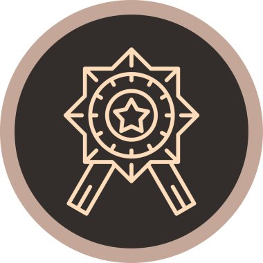 yıldız simgesi vektör illüstrasyonu