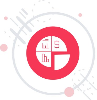 seo modern simgesinin vektör illüstrasyonu