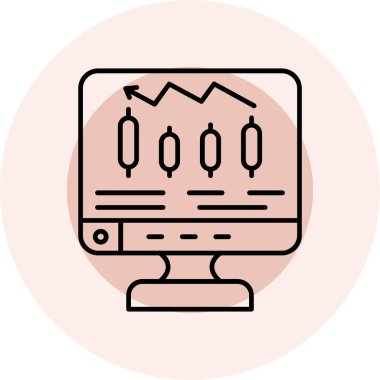 seo modern simgesinin vektör illüstrasyonu