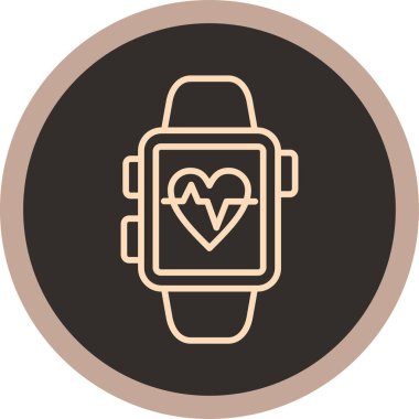 Modern b 'nin vektör illüstrasyonu ikon kalpten yoksun