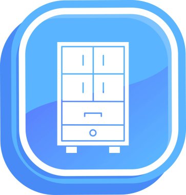 Kapı. Web simgesi basit illüstrasyon