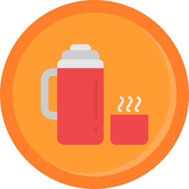 İç bakalım. Web simgesi basit illüstrasyon