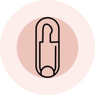 Modern vektör illüstrasyonunun basit simgesi