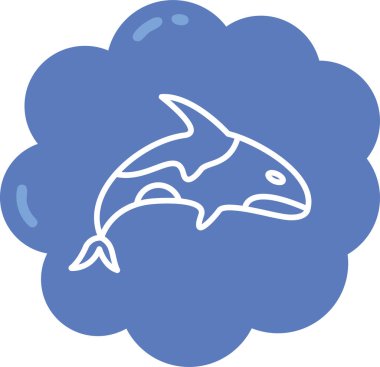 Balıkların vektör illüstrasyonu