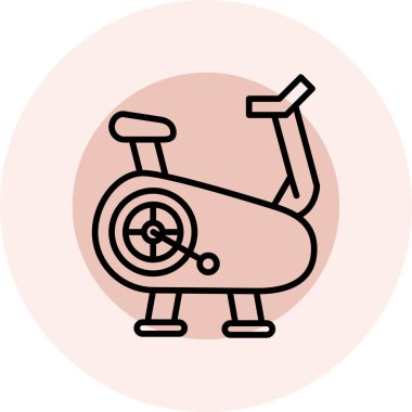 bisiklet ikonu vektör illüstrasyonu