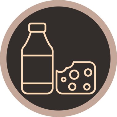 Gıda simgesinin vektör illüstrasyonu