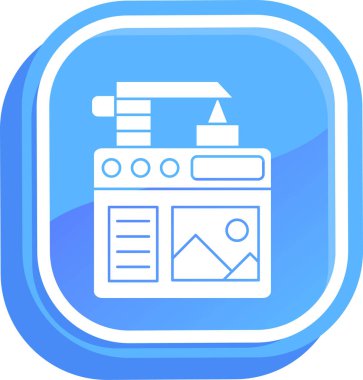 Modern b 'nin vektör illüstrasyonu eksik simgesi