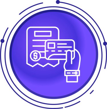 Beyaz arka planda dolar simgesi olan hat kredi kartı. Ödeme konsepti. Geri çekilme. finansal operasyonlar. Alışveriş tabelası. Renkli taslak konsepti. vektör