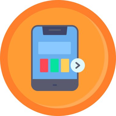 mobil uygulama. Basit tasarım