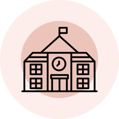 Yapı simgesinin vektör illüstrasyonu