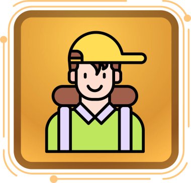 Şapkalı Avatar çocuk.