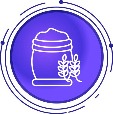 Beyaz arka planda mavi bal kavanozu ve bal peteği ikonu izole edilmiş. Yemek. tatlı doğal yiyecek. Soyut çember rastgele noktalar. vektör illüstrasyonu