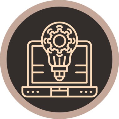 seo modern simgesinin vektör illüstrasyonu