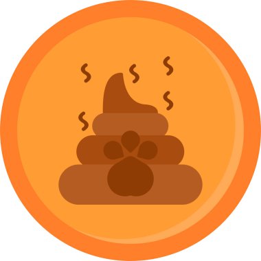 Evcil hayvan. Web simgesi basit illüstrasyon