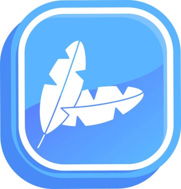 Tekne. Web simgesi basit illüstrasyon