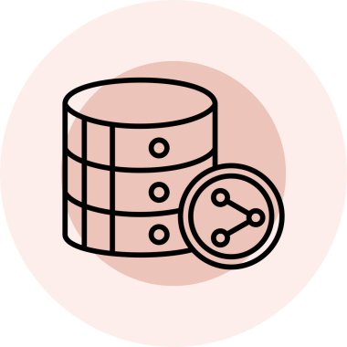 seo modern simgesinin vektör illüstrasyonu