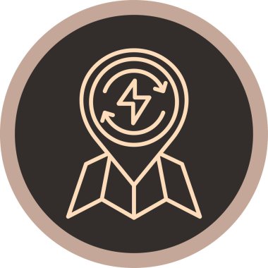 seo modern simgesinin vektör illüstrasyonu