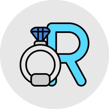 Pusula. Web simgesi basit illüstrasyon