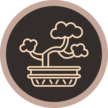 Vektör Ağacı Simgesi illüstrasyonu