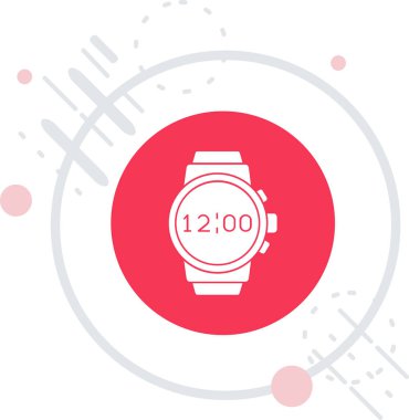 Vektör izleme simgesi. düz tasarım biçimi